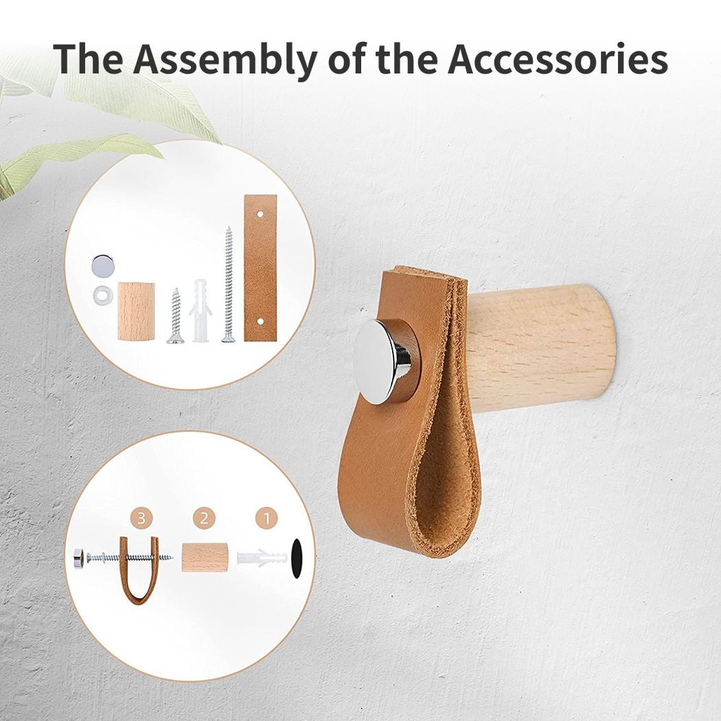 Wood Towel Ring Boho Towel Rack Rustic Farmhouse Hand Towel Holder New Style Beaded Towel Rack Decorative Bohemian Towel Ring for Bathroom Kitchen Wall Decor Walmart