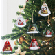 thumbnail image 4 of Adornos para árboles de Navidad, para decoraciones de casas de vacaciones al aire libre, decoración rústica de campo a granel, 4 of 5