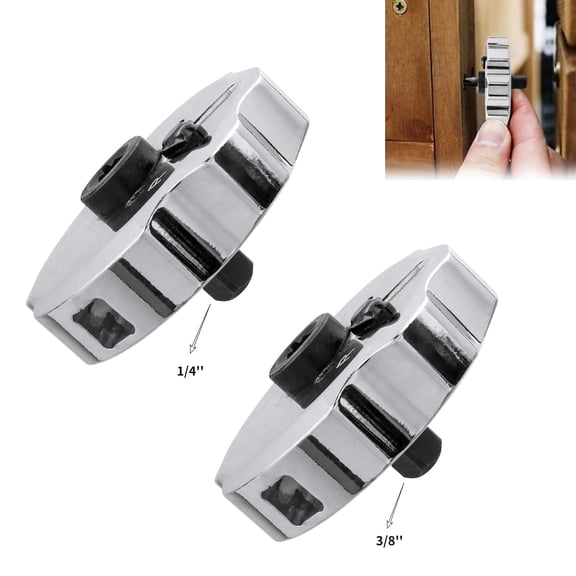 3‑in‑1 Palm Ratchet Wrench Set – 1/4" & 3/8" Drive Mini Reversible Finger Ratchet Spinner Tool​
