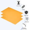 thumbnail image 3 of Uxcell Anodized Aluminum Sheet Metal, Laser Plates Engraving Blanks Rectangle for Crafting DIY House Laser Engraving Yellow 8x12 inch 1Pc, 3 of 6