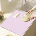 thumbnail image 4 of Multipurpose Dish Drying Mat - Absorbent, Heat-Resistant, Non-Slip Kitchen Counter and Sink Protector, Refrigerator and Drawer Liner, Easy to Clean and Store, 4 of 5