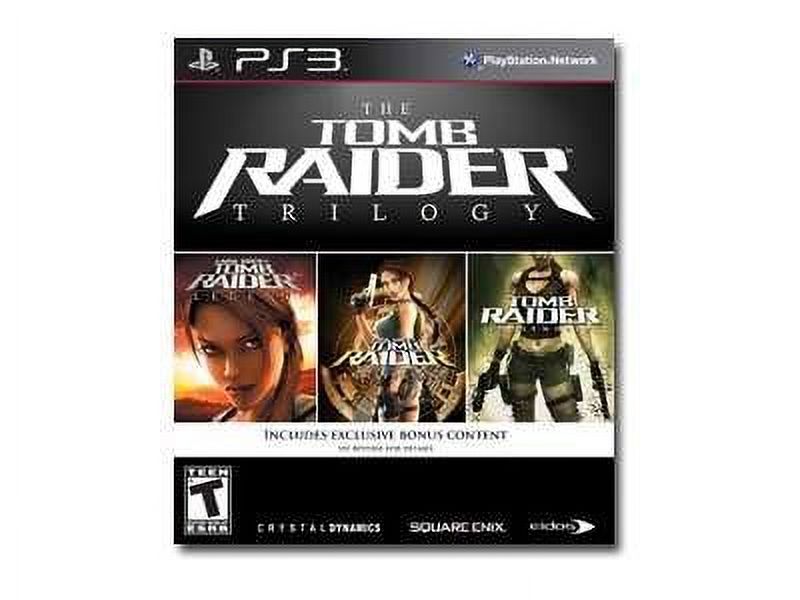 Tomb Raider Trilogy Square Enix PlayStation 3 662248910376 - image 2 of 3