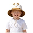 thumbnail image 7 of KPOPLK Unisex Baby Sun Hat UPF 50+ UV Ray Sun Protection Infant Toddler Bucket Hats for Boys Girls Age 1-3 Years, 7 of 7