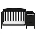 thumbnail image 6 of Graco Benton 4-in-1 Convertible Baby Crib and Changer, Black, 6 of 14