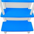 thumbnail image 2 of Aqua Select White Anti-Slip In-Pool Steps with Blue Steps for Above Ground Pools 48-54" H, 2 of 8