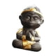 thumbnail image 3 of Figura de arcilla decorativa, recuerdo para el hogar, té de Kung Fu, mascota para el hogar, estante, escritorio Bendecir, 3 of 9