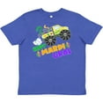 thumbnail image 3 of Inktastic Happy Mardi Gras Monster Truck with Beads Youth T-Shirt, 3 of 5