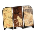 thumbnail image 4 of Mini biombo decorativo plegable, arte tradicional chino, regalo de inauguración de la casa Caballo, 4 of 9
