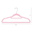 thumbnail image 2 of Unique Bargains Velvet Non-Slip Hangers Space Saving Clothes Hangers 30 Packs Pink, 2 of 6