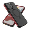 thumbnail image 2 of for iPhone 15 Pro Max Case Waterproof Shockproof Rugged Cover with Magnetic Ring Kickstand, TPU+PC Full Body Protection, Anti-Drop Dustproof Slim Phone Case for iPhone 15 Pro Max, Red, 2 of 8