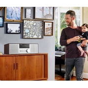 LONPOO LP-816 Bluetooth Home Stereo System, 40 Watts RMS CD Player & FM Radio
