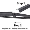 thumbnail image 2 of AUTOXBERT Rear Windshield Back Wiper Arm Blade Set 05139836AB Replacement for Jeep Grand Cherokee WK 2005-2010, 2 of 9