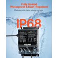 thumbnail image 3 of VEVOR 2-Bank 10A 12V Smart Marine Battery Charger Onboard IP68 Waterproof Boat RV, 3 of 9