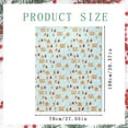 thumbnail image 3 of Christmas DecorationsBlanketCozy Plush Embossed Bows Throw All Ages Christmas Throws Flannel Blanket Cover For All Seasonspolyester blanket, 3 of 7