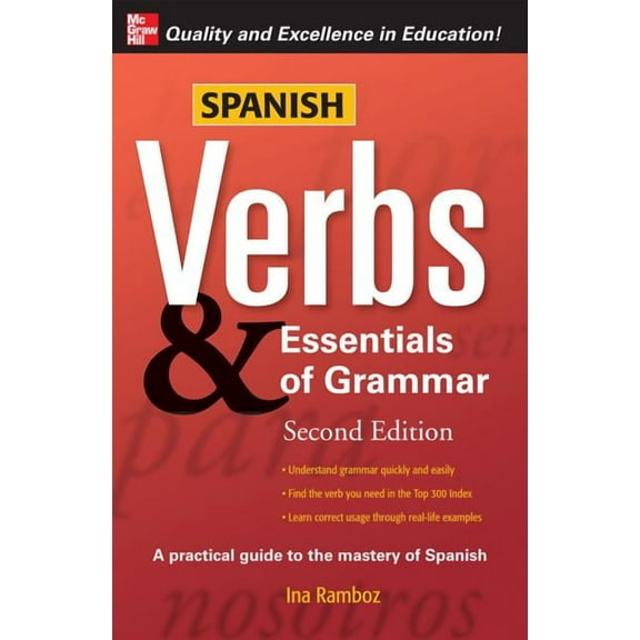 Spanish Verbs & Essentials of Grammar, (Paperback)