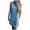 Light Blue, variant on Women's Sleeveless Bodycon Dress Round Neckline Backless Skirt Dress Strapless Solid Color Dress