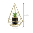 thumbnail image 2 of Nestingho Planta Artificial Bonsái Dorado Simulado Para Decorar Jardín Oficina Y Espacios Interiores, 2 of 8