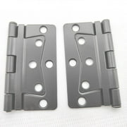 1pair(2pcs)Steel non mortise hinge 3-1/2" Mmatt black,removable pin,door hinge and cabinet hinge