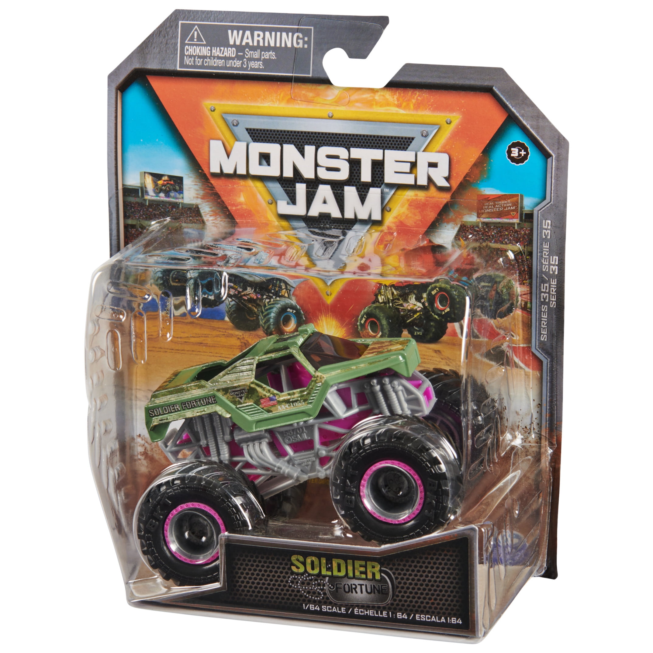 1:64 Monster Truck shops lot