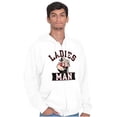 thumbnail image 3 of Olive Oyl And Popeye Kiss Ladies Man Men Big & Tall Zip Hoodie Brisco Brands 3X, 3 of 5