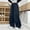 Navy, variant on Girls Cargo Pants Cotton Wide Leg Baggy Fit with Elastic Waist for Kids & Tweens Heart Pockets Khaki 5-15 Years,Size 9-10 T