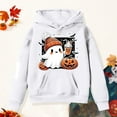 thumbnail image 5 of Ccpelsie Kids Hoodies for Boys Fall Winter Pullover Toddler Warm Hooded Sweatshirt Active Shirts(White,12-13 Years), 5 of 5