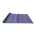 thumbnail image 2 of Ahgly Company Indoor Round Oriental Blue Modern Area Rugs, 7' Round, 2 of 4