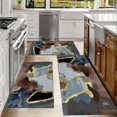 thumbnail image 6 of Farmhouse Kitchen Rugs Set 3 Piece, Boho Kitchen Mats for Floor, Non-Slip Kitchen Rug Waterproof Mats for Kitchen, Runner Rugs for Hallway Laundry Holiday Sink Decor, 6 of 12