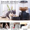thumbnail image 4 of Amdohai Distributeur Automatique de Nourriture pour Animaux 5,5 L, Distributeur Intelligent pour Animaux avec Minuterie, Minuterie Programmable pour Chien et Chat, 4 of 8