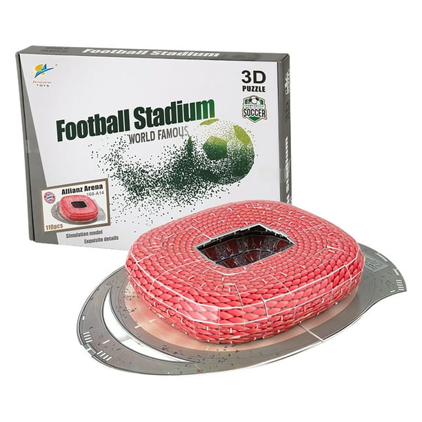 Le stade de football de grande taille Modèle papier Puzzle 3D