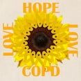 thumbnail image 2 of CafePress - COPD Hope Sunflower Tote Bag - Unisex Canvas Tote Bag, Beige, 1-Piece, 2 of 7