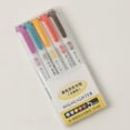 thumbnail image 4 of YAOMOBB Fluorescent Marker 5Pcs Smooth Writing Fluorescent Stationery Set Non slip Handle for Precision, 4 of 5