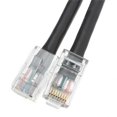 thumbnail image 1 of Cat5e Black Ethernet Patch Cable & Bootless - 1 ft., 1 of 1