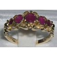 thumbnail image 2 of LBG 14k Yellow Gold Natural Ruby Womens Promise Ring - Size 9.5, 2 of 4
