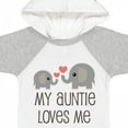 thumbnail image 4 of Inktastic My Auntie Loves Me Boys or Girls Baby Bodysuit, 4 of 5