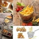thumbnail image 5 of 4 Pcs Mini French Fries Basket, Less Steel Individual Square, 5 of 5