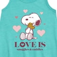 thumbnail image 2 of Peanuts - Love Is Snuggles And Cuddles - Toddler and Youth Girls A-line Dress, 2 of 5