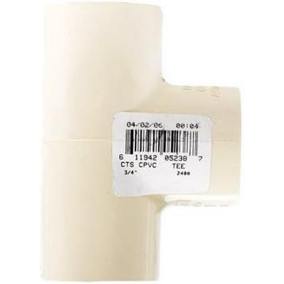Charlotte Pipe FlowGuard 3/4 in. Slip x 3/4 in. Dia. Slip CPVC Tee - Total Qty: 25