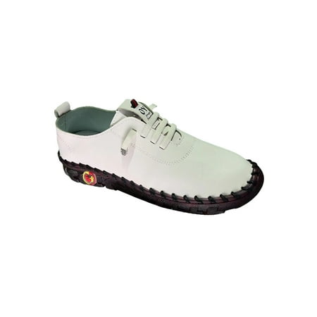 

Oucaili Women Casual Shoe Comfort Flats Elastic Laces Loafers Fashion Slip On Sneakers Outdoor Shoes White 10.5