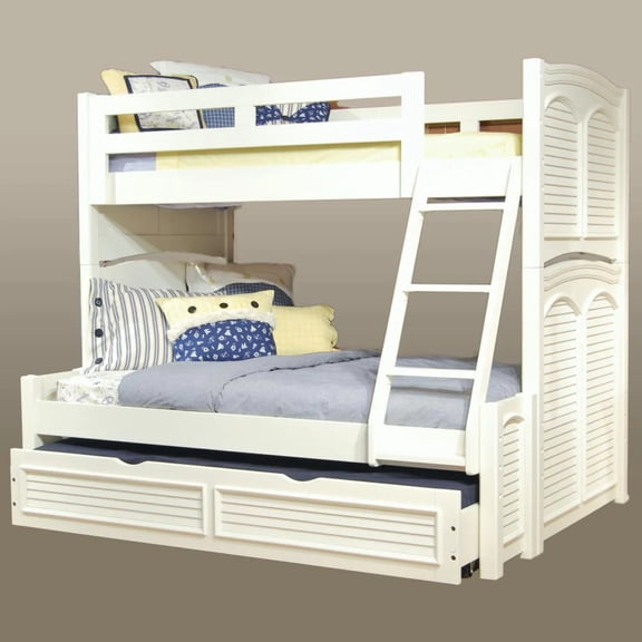 Cottage Traditions 3/3 over 4/6 Bunk Bed (with trundle)