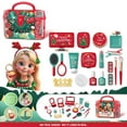 thumbnail image 1 of PEONAVET P Lastic House Set Children's Makeup Puzzle Play Home Toy Girl Simulation Makeup Christmas Edition Gift Box, 1 of 6