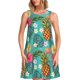 thumbnail image 1 of Fotbe Pineapple Vestido de Verano sin Mangas para Mujer – Vestido Midi Línea A, Estilo Camiseta Floral, Vestido Playero Casual y Fluido, 1 of 7