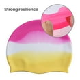 thumbnail image 3 of SIEYIO Pool Hat Hair Protections Silicone Pool Swimming Hat Swim Head Cover for Waterproof Soft Bathing Hat Swimming Hat Easy to Put On for Long Short Hair, 3 of 11