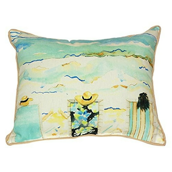 Betsy Drake HJ608B Bottoms Up Again Indoor & Outdoor Throw Pillow- 16 x 20 in.