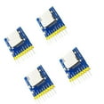 thumbnail image 1 of koolsoo 4pcs Micro SD TF T-Flash Card Reader Module SPI w/ Level Converter Chip, 1 of 4