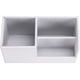 thumbnail image 3 of Organizador de escritorio PU Leder 3 fach Vhermosa MZQ-0060 Blanco, 3 of 7