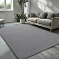 thumbnail image 4 of Arogan Soft Low Pile Rug Modern Area Rugs for Bedroom Living Room,Suitable for Boys Girls Teenagers and Adults with Super Soft Touch ,Gray , 6' x 9', 4 of 8