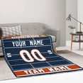 thumbnail image 6 of Chicago Throw Blanket Personalized for Men Women Youth Gifts, 6 of 6