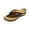 Coffee_026, variant on Orthopedic for women Flip Flops With Arch Support Rubber Outsole Beach Wedge Slippers Bunion Sandals Shoes For Women 2026 Wine 8.5（EU-41）