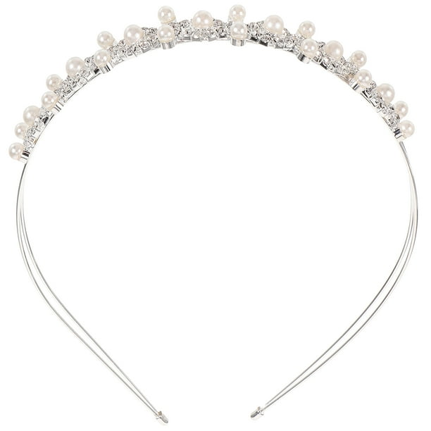 Decoración de perlas de rosa Baredas para el cabello de novia /banda para el cabello /bucle de cabello (astilla)